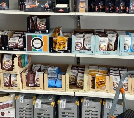 Massima disponibilità di scelta di cialde e capsule 